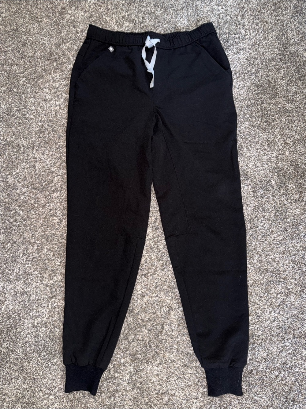Figs Men's Black Tansen Jogger Scrubs